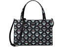 (取寄) ケイトスペード レディース サム アイコン マティーニ プリンテッド ファブリック スモール トート Kate Spade New York women Kate Spade New York Sam Icon Martini Printed Fabric Small Tote Black Multi