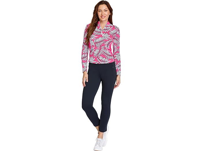 () ơ ƥ֥ ǥ ٥ȥ Upf 50+  ꡼  ץƥ Tail Activewear women Tail Activewear Benton UPF 50+ Long Sleeve Sun Protection Cascading Ferns