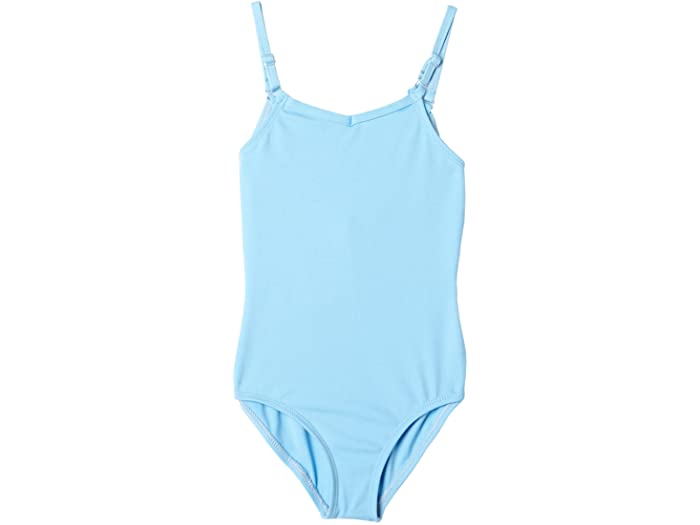 (取寄) カペジオ キッズ ガールズ キャミソール レオタード ウィズ アジャスタブル ストラップ Capezio kids Girls Camisole Leotard with Adjustable Straps Light Blue