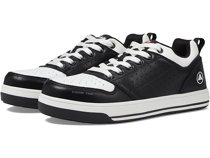 取寄 エアウォークワーク メンズ アリーナ コンプ トゥ エー SR Airwalk Work men Airwalk Work Arena Comp Toe EH SR White/Black