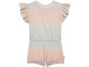 (取寄) ハックスベイビー ガールズ レインボー ハックス フリル プレイスーツ (インファント/トドラー) HUXBABY girls HUXBABY Rainbow Hux Frill Playsuit (Infant/Toddler) Rainbow Hidden Hux Print