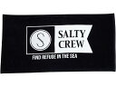 (取寄) ソルティ クルー メンズ アルファ リフューズ タオル Salty Crew men Salty Crew Alpha Refuge Towel Black