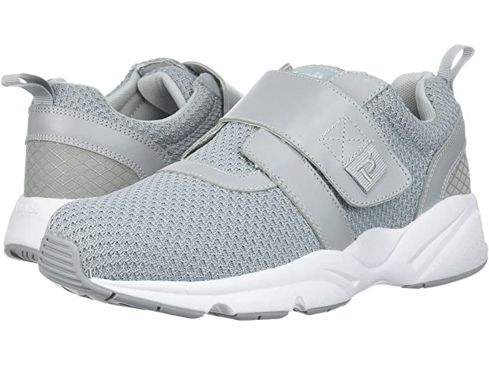 (取寄) プロペット メンズ スタビリティー ストラップ Propet men Stability X Strap Light Grey