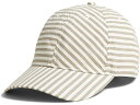 () ChEF fB[X s[X XgCv x[X{[ nbg Madewell women Madewell Pieced Stripe Baseball Hat Distant Surplus