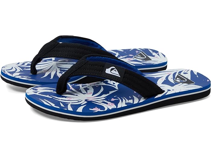 (取寄) クイックシルバー メンズ モロカイ レイバック リ Quiksilver men Quiksilver Molokai Layback II Black/Blue/White