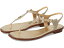 () ޥ륳 ǥ ޥ꡼ ȥ MICHAEL Michael Kors women MICHAEL Michael Kors Mallory Thong Pale Gold 1