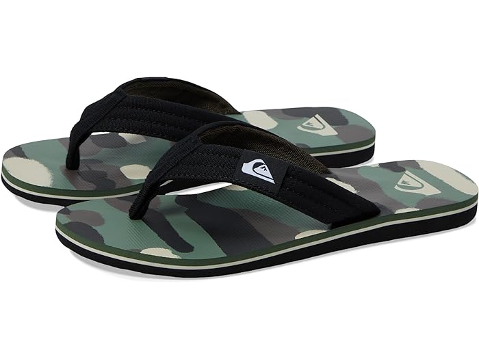 (取寄) クイックシルバー メンズ モロカイ レイバック リ Quiksilver men Quiksilver Molokai Layback II Black/Brown/Green