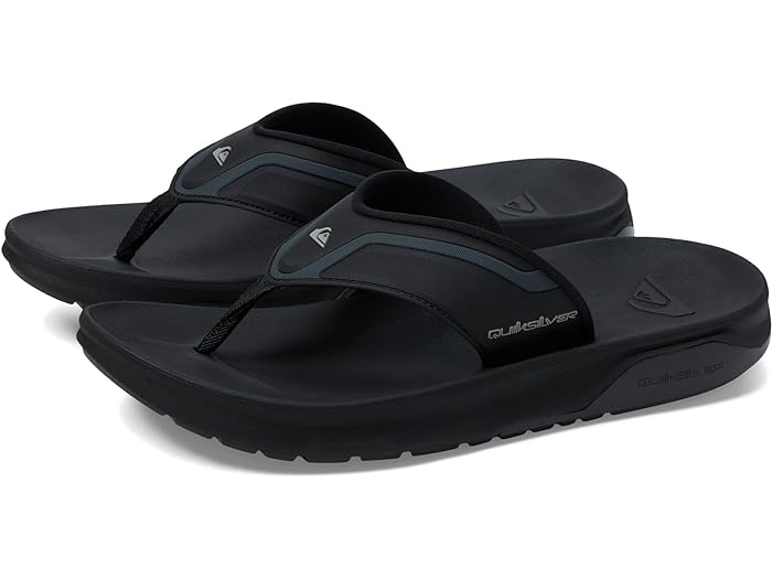 (取寄) クイックシルバー メンズ マソディック リカバリー サンダル Quiksilver men Quiksilver Mathodic Recovery Sandal Black 1