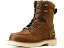 (取寄) アリアット メンズ リーバー リフト 8 ウォータープルーフ コンポジット トゥ ワーク ブーツ Ariat men Rebar Lift 8" Waterproof Composite Toe Work Boots Distressed Brown