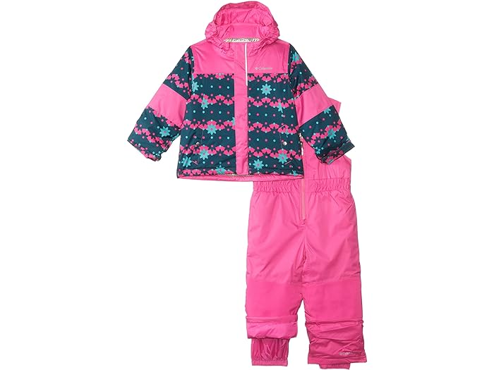 (取寄) コロンビア キッズ キッズ マイティ モーグル セット (トドラー) Columbia Kids kids Columbia Kids Mighty Mogul Set (Toddler) Night Wave Daisydot/Pink Ice