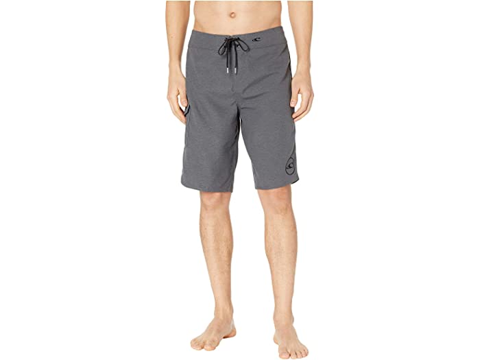 (取寄) オニール メンズ サンタ クルス ソリッド 2.0 ボードショーツ O'Neill men Santa Cruz Solid 2.0 Boardshorts Heather Black