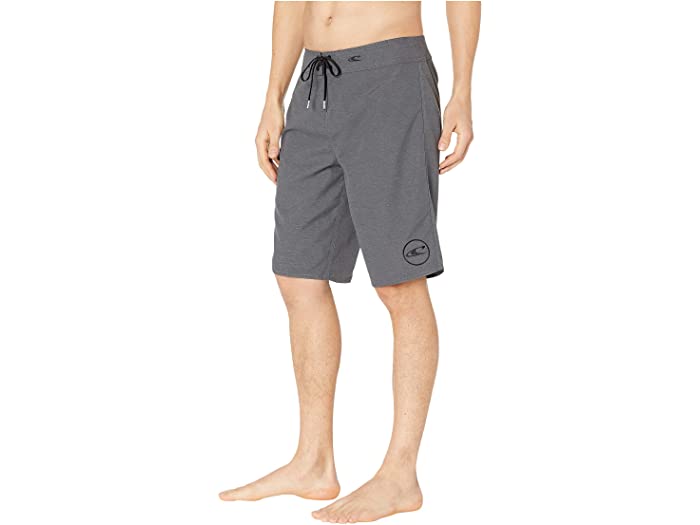 (取寄) オニール メンズ サンタ クルス ソリッド 2.0 ボードショーツ O'Neill men Santa Cruz Solid 2.0 Boardshorts Heather Black