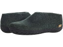 (取寄) グレーラップ ウール シュー ラバー アウトソール Glerups Glerups Wool Shoe Rubber Outsole Forest/Black Rubber