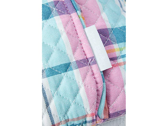 (取寄)ヴェラブラッドリーコットンウィークエンダートラベルバッグVeraBradleyCottonWeekenderTravelBagPastelPlaid-RecycledCotton