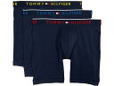 (取寄) トミーヒルフィガー メンズ ラグゼ ストレッチ ラグゼ ストレッチ ボクサー ブリーフ Tommy Hilfiger men Tommy Hilfiger Luxe Stretch Luxe Stretch Boxer Brief Dark Navy