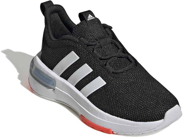 (取寄) アディダス キッズ ボーイズ レーザー TR23 ランニング シューズ (リトル キッド/ビッグ キッド) adidas Kids boys adidas Kids Racer TR23 Running Shoes (Little Kid/Big Kid) Black/White/Solar Red