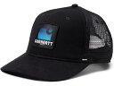 カーハート (取寄) カーハート メンズ キャンバス シー パッチ キャップ Carhartt men Carhartt Canvas C Patch Cap Black