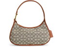 (取寄) コーチ レディース シグニチャー テキスタイル ジャカード イブ ショルダー バッグ COACH women COACH Signature Textile Jacquard Eve Shoulder Bag Cocoa/Burnished Amber