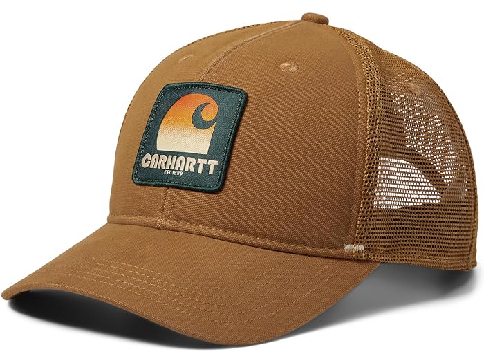 カーハート  帽子 メンズ (取寄) カーハート メンズ キャンバス シー パッチ キャップ 帽子 Carhartt men Canvas C Patch Cap Carhartt Brown