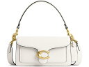 () R[` fB[X |bV yu U[ ^r[ V_[ obO 20 COACH women COACH Polished Pebble Leather Tabby Shoulder Bag 20 Chalk