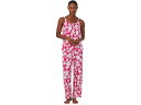() [ t[ fB[X Xgbv ^N Jv Pj Zbg LAUREN Ralph Lauren women LAUREN Ralph Lauren Strappy Tank Capris PJ Set Pink Floral