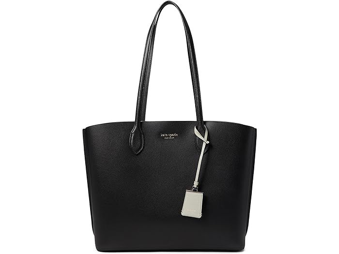 () ȥڡ ǥ  쥤 쥶  ȡ Kate Spade New York women Kate Spade New York Suite Crossgrain Leather Work Tote Black