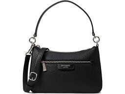 (取寄) ケイトスペード レディース ハドソン ペブルド レザー コンバーチブル クロスボディ Kate Spade New York women Kate Spade New York Hudson Pebbled Leather Convertible Crossbody Black