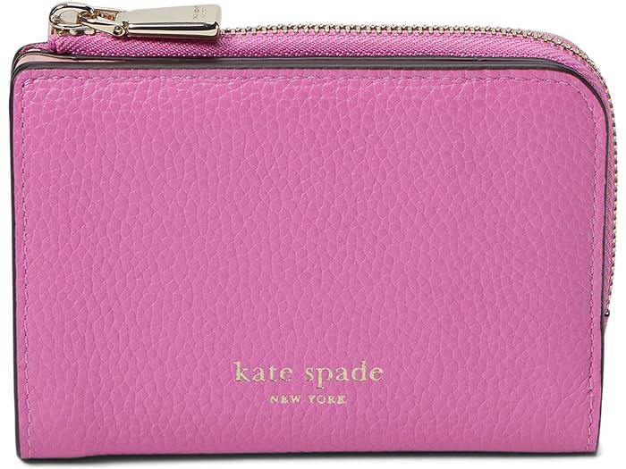 (取寄) ケイトスペード レディース アヴァ カラーブロック ペブルド レザー ジップ バイフォールド ウォレット Kate Spade New York women Kate Spade New York Ava Colorblocked Pebbled Leather Zip Bifold Wallet Echinacea Flower Multi