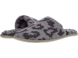 (取寄) ベアフットドリームス レディース コージーシック ベアフット イン ザ ワイルド スリッパ Barefoot Dreams women Barefoot Dreams Cozychic Barefoot In The Wild Slippers Graphite/Carbon