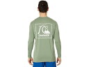 (取寄) クイックシルバー メンズ DNA サーフ Tシャツ Quiksilver men Quiksilver DNA Long Sleeve Surf Tee Sea Spray