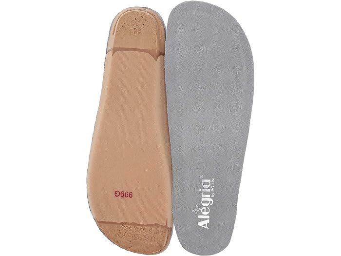 () 쥰ꥢ ǥ ץ쥤 󥽡 Alegria women Replacement Insole Grey ...