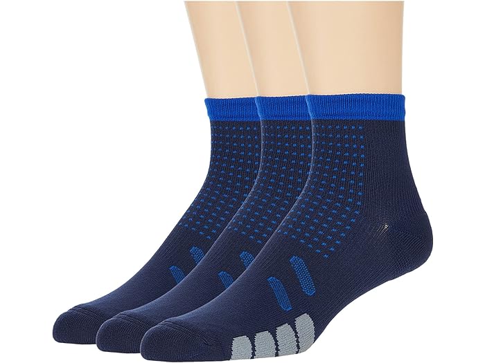 () 桼å Х  ץå 3-ѥå Eurosock Eurosock Bike Quarter Compression 3-Pack Navy