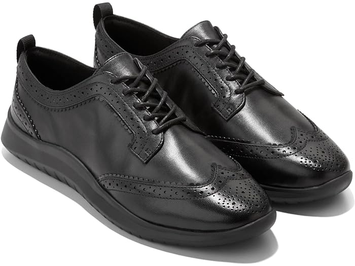 (取寄) コールハーン レディース ゼログランド メリット ウイング ティップ オックスフォード Cole Haan women Cole Haan Zerogrand Meritt Wing Tip Oxford Black/Black