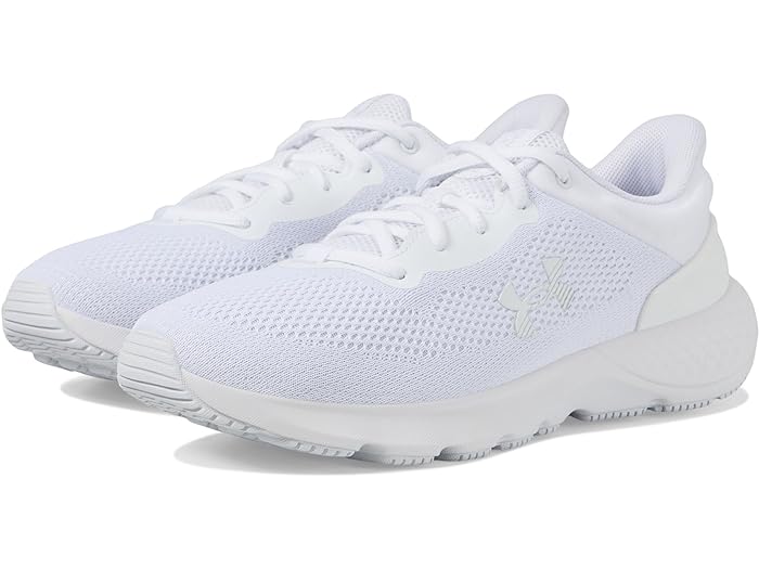 取寄 アンダーアーマー レディース チャージド エスケープ 4 ニット Under Armour women Under Armour Charged Escape 4 Knit White/White/White