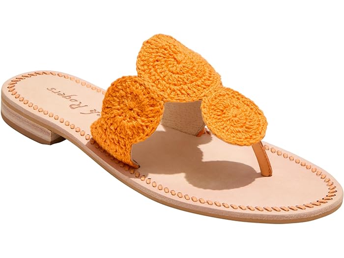 (取寄) ジャック ロジャース レディース ジャックス クローシェ サンダル Jack Rogers women Jack Rogers Jacks Crochet Sandals Apricot