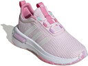 (取寄) アディダス キッズ ガールズ レーザー TR23 スニーカー (リトル キッド/ビッグ キッド) adidas Kids girls adidas Kids adidas Kids Racer TR23 Sneaker (Little Kid/Big Kid) Clear Pink/Zero Metallic/Bliss Pink