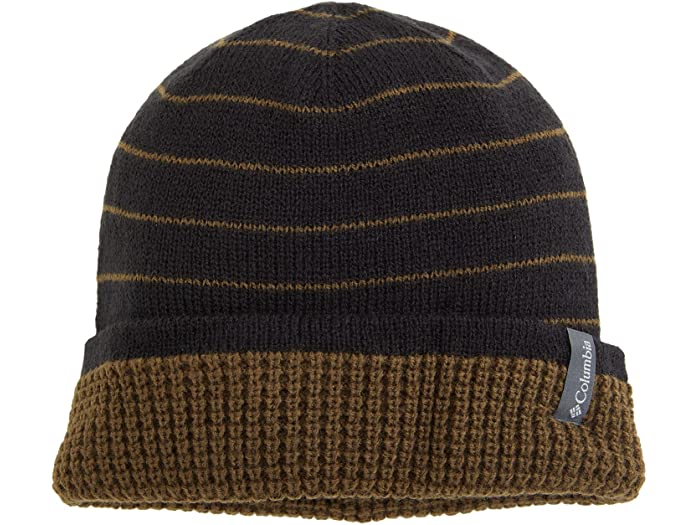 (取寄) コロンビア シティ トレック リバーシブル ビーニー Columbia City Trek Reversible Beanie Black Stripe/Olive Green