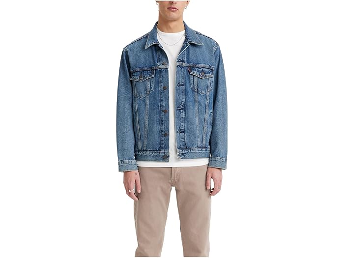 (取寄) リーバイス メンズ メンズ ニュー リラックスド-フィット フィット トラッカー Levi's Mens men Levi's Mens New Relaxed Fit Trucker Wheeler