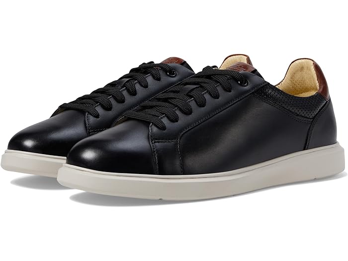 (取寄) フローシャイム メンズ ソーシャル レース トゥ トゥ スニーカー Florsheim men Social Lace To Toe Sneaker Black/White Sole