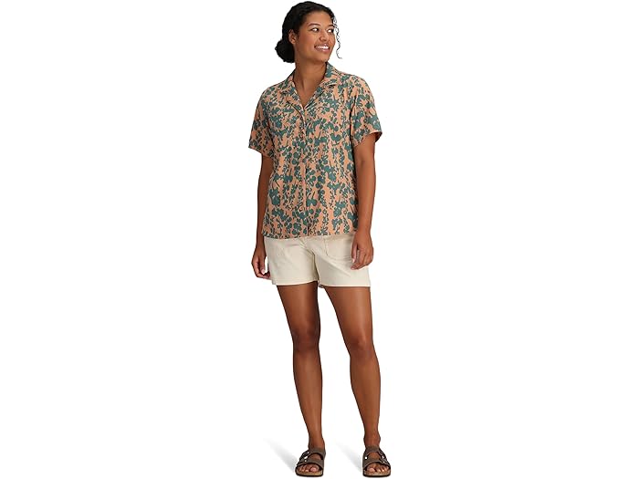 () CrY fB[X X|GbgX G{[V hE V[g X[u Royal Robbins women Royal Robbins Spotless Evolution Meadow Short Sleeve Cork Alamere Print