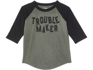 ()  å ܡ ȥ֥ ᡼ 饰 T Chaser Kids boys Chaser Kids Trouble Maker Raglan Tee (Toddler/Little Kids) Safari