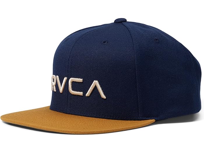 (取寄) ルーカ メンズ ツイル スナップバック リ RVCA men RVCA Twill Snapback II Navy Tan