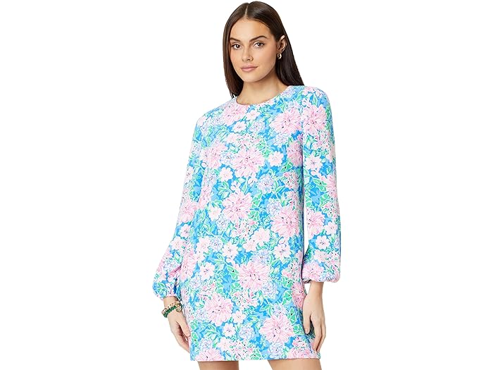 () [ sbc@[ fB[X A[i O X[u hX Lilly Pulitzer women Lilly Pulitzer Alyna Long Sleeve Dress Multi Spring In Your Step