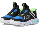 (取寄) スケッチャーズ スニーカー キッズ ボーイズ スケッチャーズ ハンズ フリー SKECHERS KIDS boys SKECHERS KIDS Skechers Hands Free Slip-Ins-Hypno-Flash 2.0-Vexlux (Little Kid/Big Kid) Black/Blue/Lime