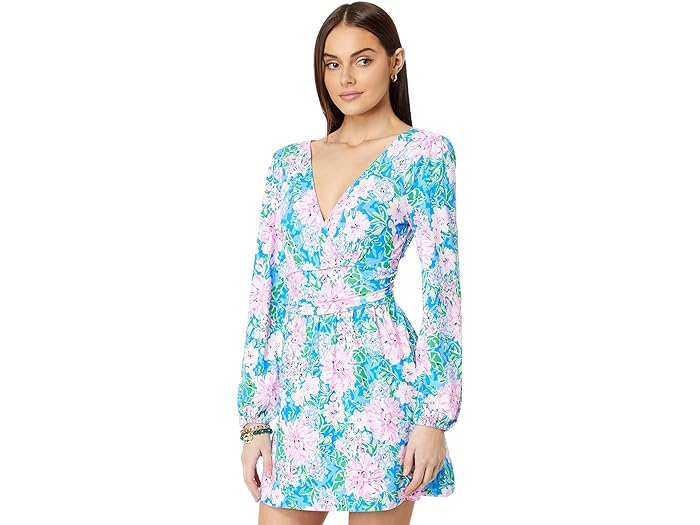 楽天ジェットラグ楽天市場店（取寄） リリー ピュリッツァー レディース リザ ロング-スリーブド ロンパー Lilly Pulitzer women Lilly Pulitzer Riza Long-Sleeved Romper Multi Spring In Your Step