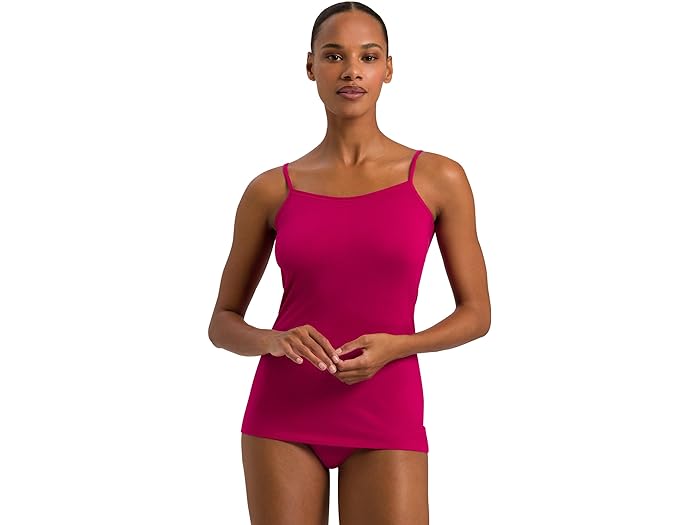 (取寄) ハンロ レディース ウルトラライト スパゲッティ キャミソール Hanro women Hanro Ultralight Spaghetti Camisole Fuchsia