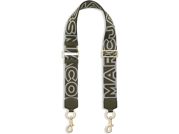 (取寄) マークジェイコブス レディース ザ アウトライン ロゴ ウェビング ストラップ Marc Jacobs women Marc Jacobs The Outline Logo Webbing Strap Forest