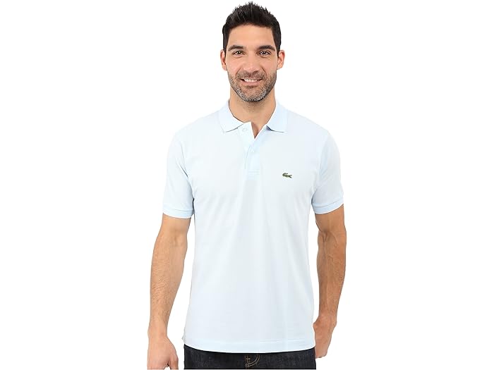 (取寄) ラコステ メンズ L1212 クラシック ピケ ポロ シャツ Lacoste men Lacoste L1212 Classic Pique Polo Shirt Rill Light Blue