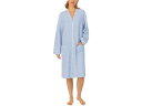 () AC[ EGXg fB[X 42 mb` Wbv [u Eileen West women Eileen West 42 Notch Zip Robe Blue Heather