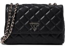 (取寄) ゲス レディース タリ コンバーチブル クロスボディ フラップ GUESS women GUESS Tali Convertible Crossbody Flap Black